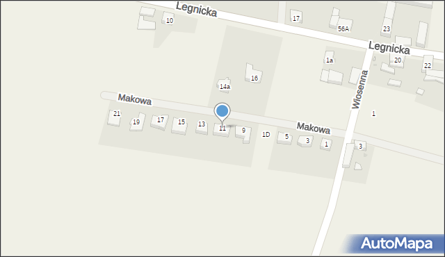 Koskowice, Koskowice, 1F, mapa Koskowice