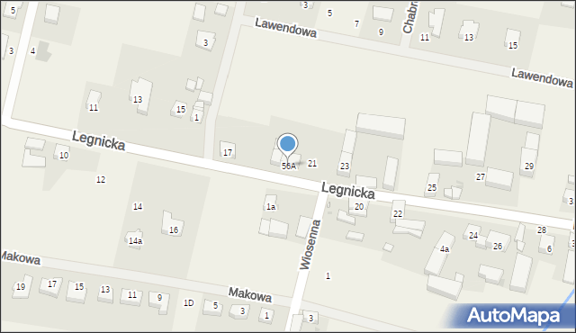 Koskowice, Koskowice, 56A, mapa Koskowice