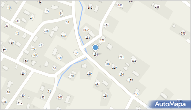 Kostarowce, Kostarowce, 154, mapa Kostarowce