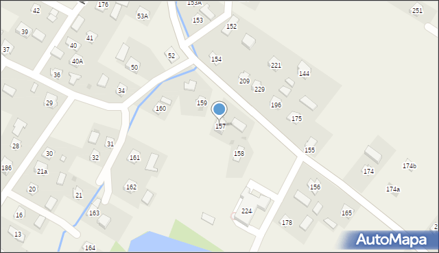 Kostarowce, Kostarowce, 157, mapa Kostarowce