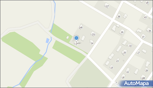 Kostarowce, Kostarowce, 17, mapa Kostarowce