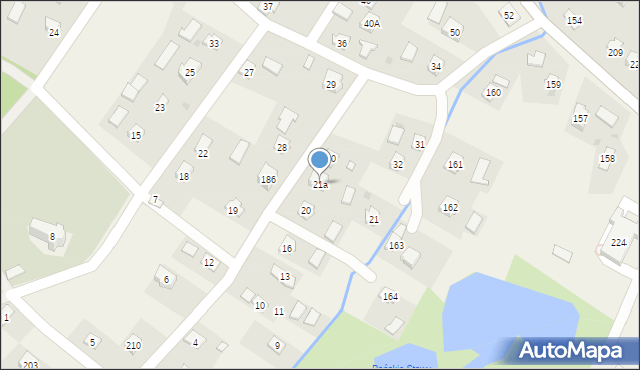 Kostarowce, Kostarowce, 21a, mapa Kostarowce