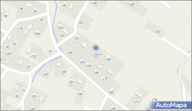 Kostarowce, Kostarowce, 221, mapa Kostarowce