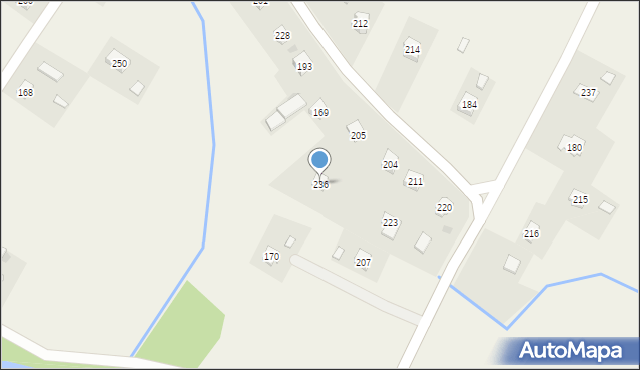 Kostarowce, Kostarowce, 236, mapa Kostarowce