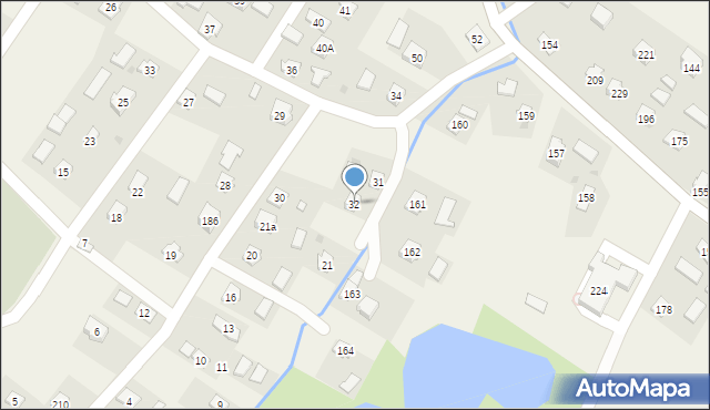 Kostarowce, Kostarowce, 32, mapa Kostarowce