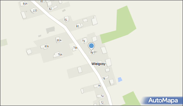 Kostków, Kostków, 78, mapa Kostków