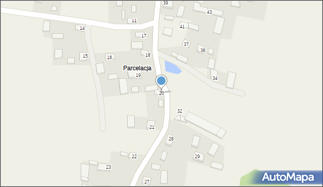 Kostrzeszyn, Kostrzeszyn, 20, mapa Kostrzeszyn