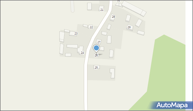 Kostrzeszyn, Kostrzeszyn, 26, mapa Kostrzeszyn