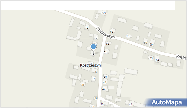 Kostrzeszyn, Kostrzeszyn, 4, mapa Kostrzeszyn