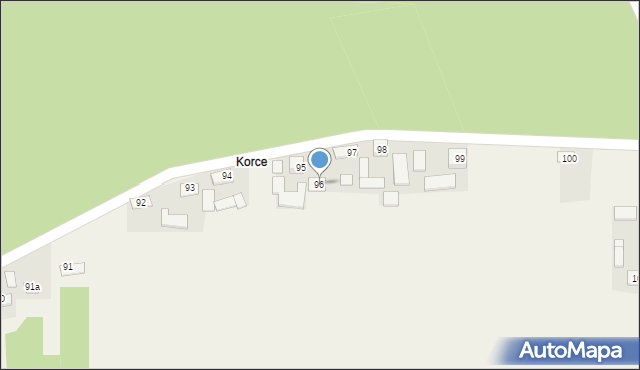 Kostrzeszyn, Kostrzeszyn, 96, mapa Kostrzeszyn