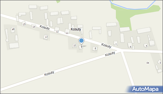 Kosuty, Kosuty, 9, mapa Kosuty