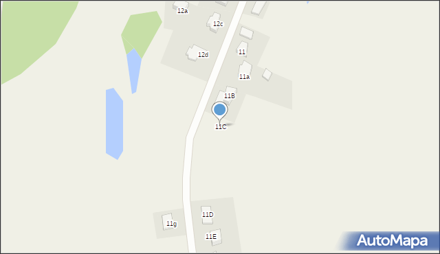 Kosy, Kosy, 11C, mapa Kosy