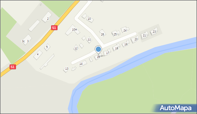 Kosyń, Kosyń, 16, mapa Kosyń