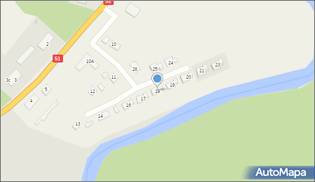 Kosyń, Kosyń, 18, mapa Kosyń