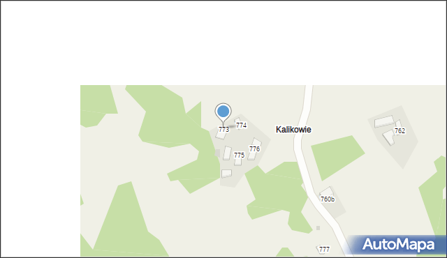 Koszarawa, Koszarawa, 773, mapa Koszarawa