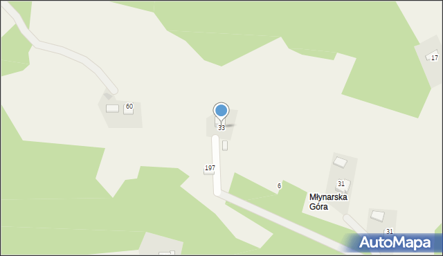 Koszary, Koszary, 33, mapa Koszary