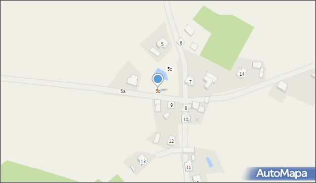 Koszary, Koszary, 5b, mapa Koszary