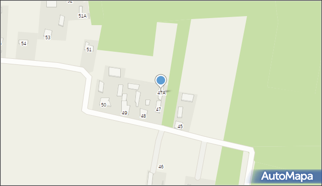 Koszelew, Koszelew, 47A, mapa Koszelew