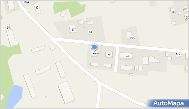 Koszelewy, Koszelewy, 70, mapa Koszelewy