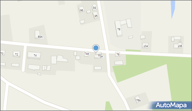 Koszelewy, Koszelewy, 72a/1, mapa Koszelewy