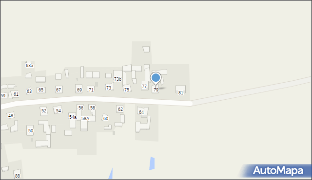 Koszelewy, Koszelewy, 79, mapa Koszelewy