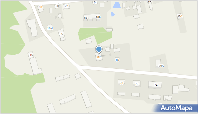 Koszelewy, Koszelewy, 87, mapa Koszelewy