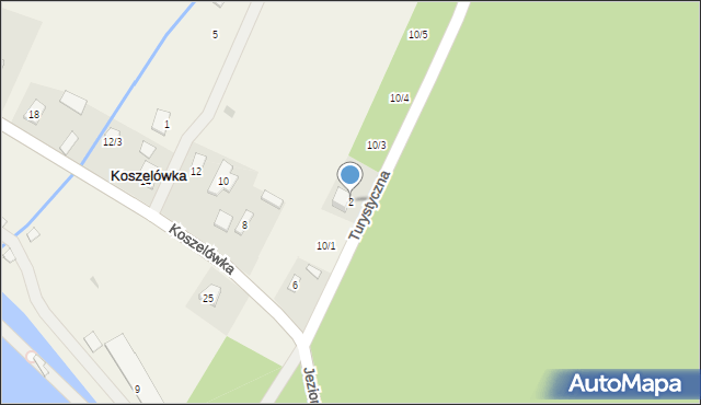 Koszelówka, Koszelówka, 10/2, mapa Koszelówka