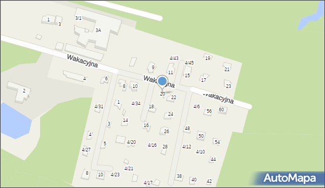 Koszelówka, Koszelówka, 4/40, mapa Koszelówka