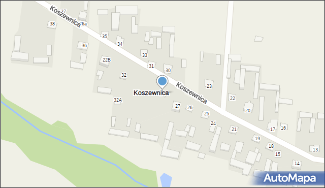 Koszewnica, Koszewnica, 29, mapa Koszewnica