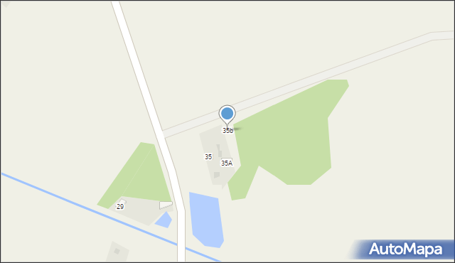 Koszewnica, Koszewnica, 35b, mapa Koszewnica