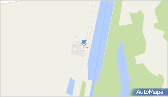 Koszewo, Koszewo, 11, mapa Koszewo