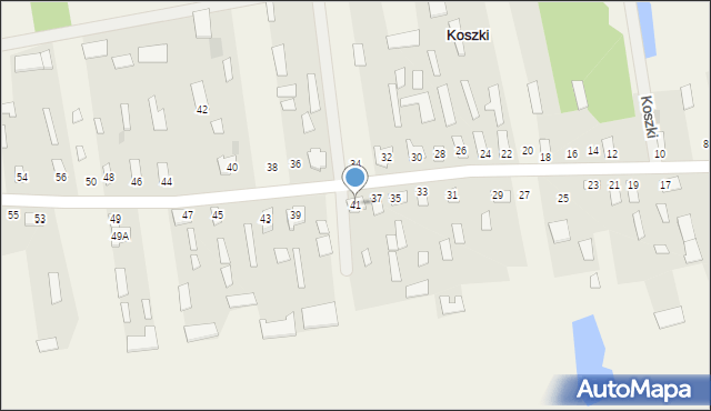 Koszki, Koszki, 41, mapa Koszki