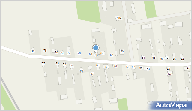 Koszki, Koszki, 66, mapa Koszki