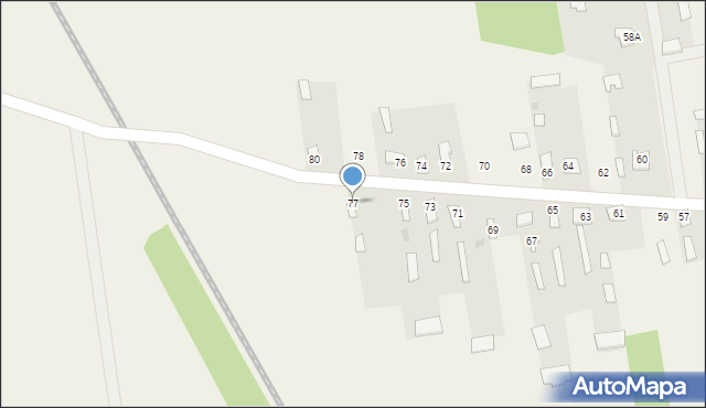 Koszki, Koszki, 77, mapa Koszki