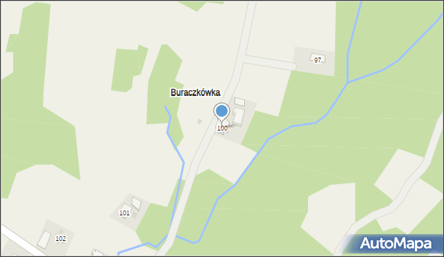 Kosztowa, Kosztowa, 100, mapa Kosztowa