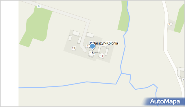 Kotarszyn, Kotarszyn, 12a, mapa Kotarszyn