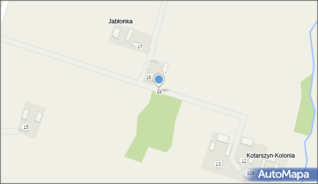 Kotarszyn, Kotarszyn, 14, mapa Kotarszyn