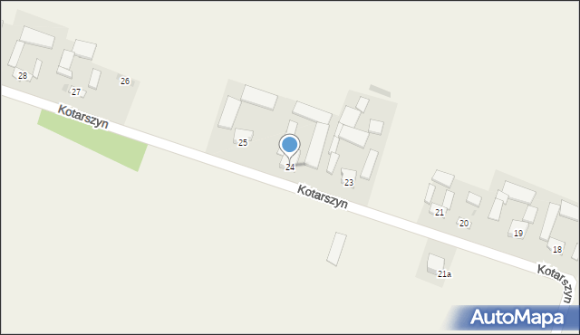 Kotarszyn, Kotarszyn, 24, mapa Kotarszyn