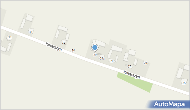 Kotarszyn, Kotarszyn, 29, mapa Kotarszyn