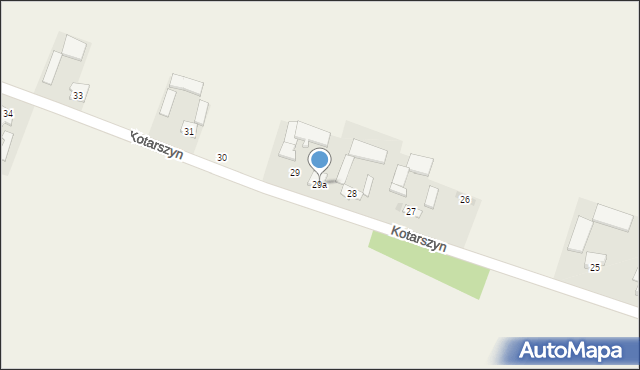 Kotarszyn, Kotarszyn, 29a, mapa Kotarszyn