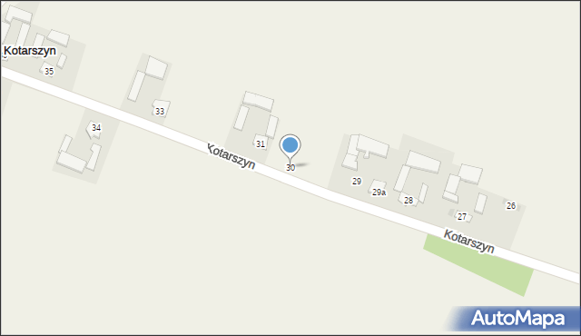 Kotarszyn, Kotarszyn, 30, mapa Kotarszyn