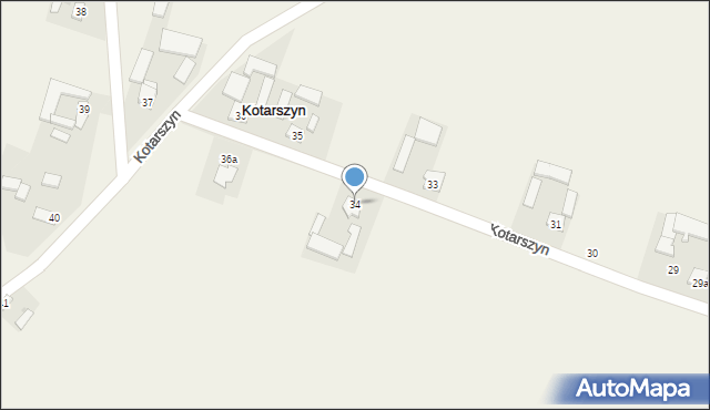 Kotarszyn, Kotarszyn, 34, mapa Kotarszyn