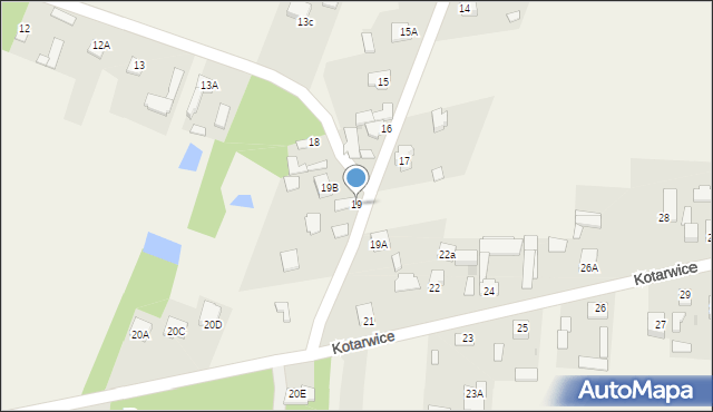 Kotarwice, Kotarwice, 19, mapa Kotarwice