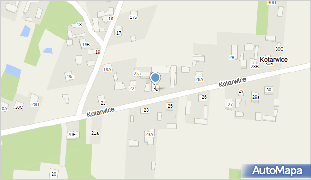 Kotarwice, Kotarwice, 24, mapa Kotarwice