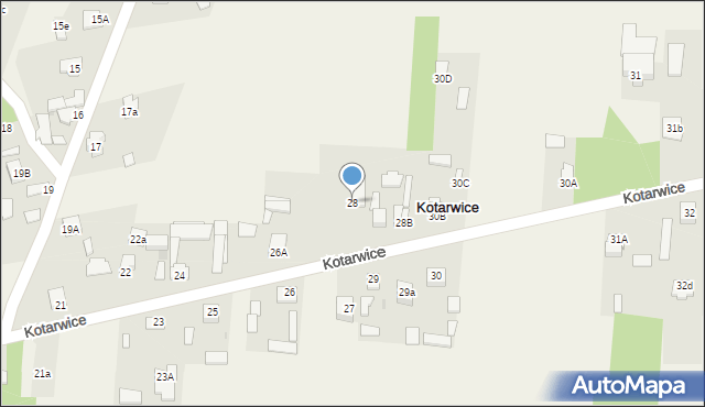 Kotarwice, Kotarwice, 28, mapa Kotarwice