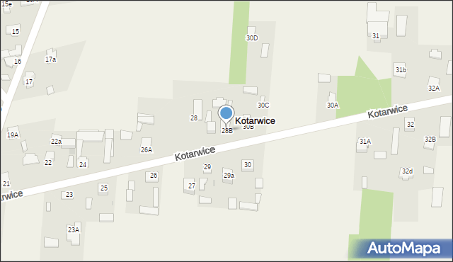 Kotarwice, Kotarwice, 28B, mapa Kotarwice