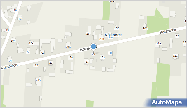 Kotarwice, Kotarwice, 29, mapa Kotarwice