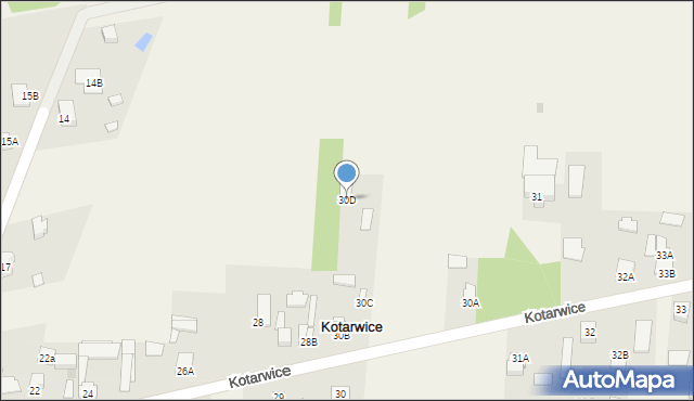 Kotarwice, Kotarwice, 30D, mapa Kotarwice