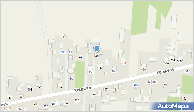 Kotarwice, Kotarwice, 45, mapa Kotarwice