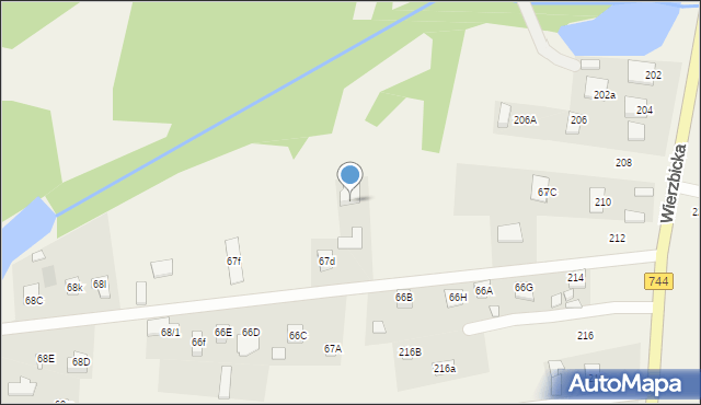 Kotarwice, Kotarwice, 66D, mapa Kotarwice